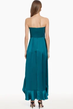 Online Amanda Uprichard Alyse Dress Jewel