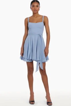 Clearance Amanda Uprichard Anais Dress LightBlue