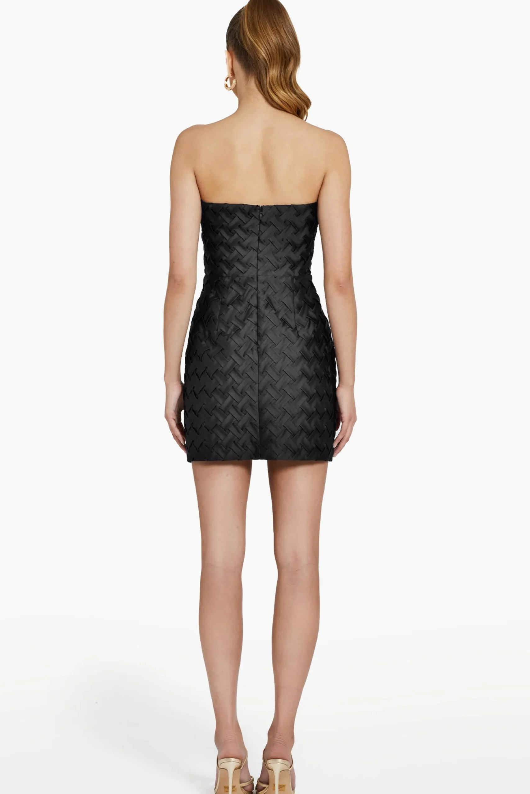 Hot Amanda Uprichard Arely Dress in Pleat Black