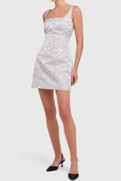 Discount Amanda Uprichard Augustine Dress Silver