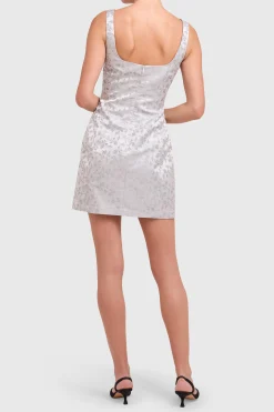 Discount Amanda Uprichard Augustine Dress Silver