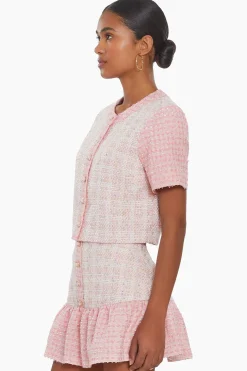 Discount Amanda Uprichard Braswell Top in Pennington Tweed PenningtonTweed