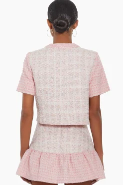 Discount Amanda Uprichard Braswell Top in Pennington Tweed PenningtonTweed