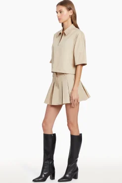 Amanda Uprichard Bryce Top Khaki