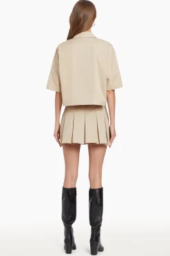 Amanda Uprichard Bryce Top Khaki