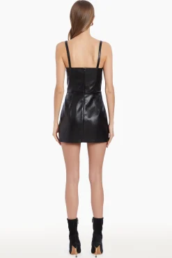 Sale Amanda Uprichard Cachet Skort Romper Black