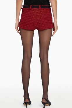 Sale Amanda Uprichard Caresse Shorts DurhamTweed