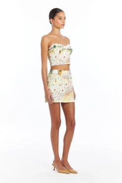 Best Amanda Uprichard Cava Crop Top Storybook