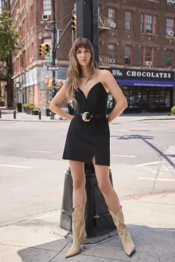 Sale Amanda Uprichard Chalice Dress Black