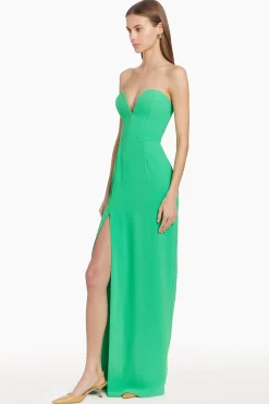 Discount Amanda Uprichard Cherri Gown Grass