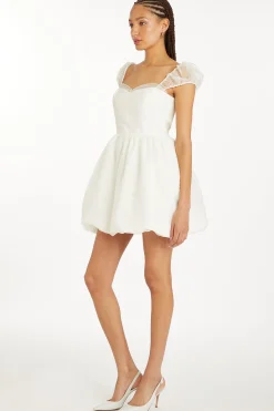 Outlet Amanda Uprichard Clydette Dress White