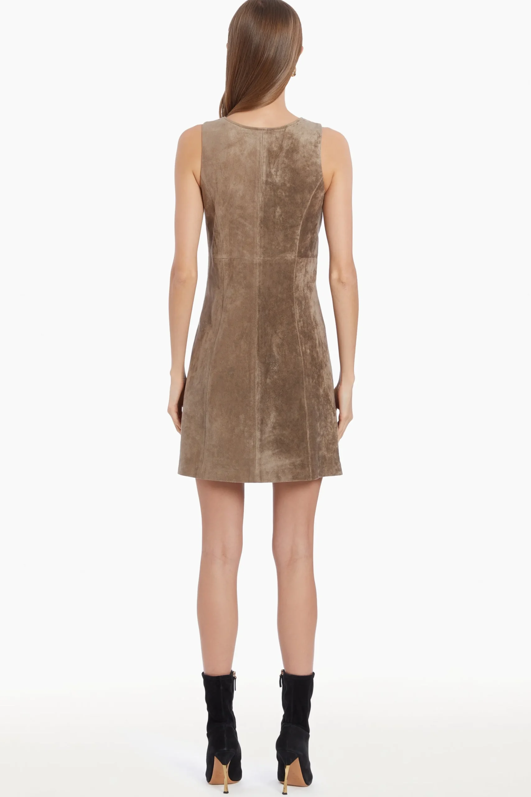 Best Amanda Uprichard Collins Dress Taupe