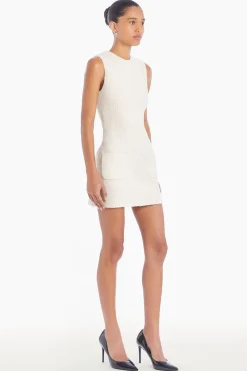 Sale Amanda Uprichard Delia Dress Oat