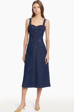 Outlet Amanda Uprichard Despina Dress HeritageWash