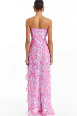 Discount Amanda Uprichard Eden Gown in Midsummer
