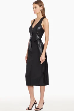 Online Amanda Uprichard Ethan Dress Black