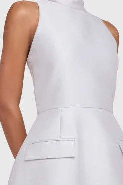 Clearance Amanda Uprichard Everhart Dress Silver