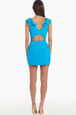 Outlet Amanda Uprichard Gimlet Dress Azure