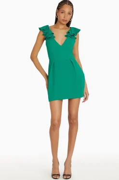 Best Amanda Uprichard Gimlet Dress DarkGreen