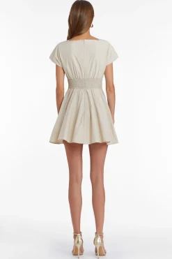 Sale Amanda Uprichard Harper Dress Bone