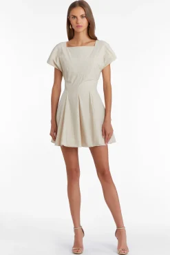 Sale Amanda Uprichard Harper Dress Bone