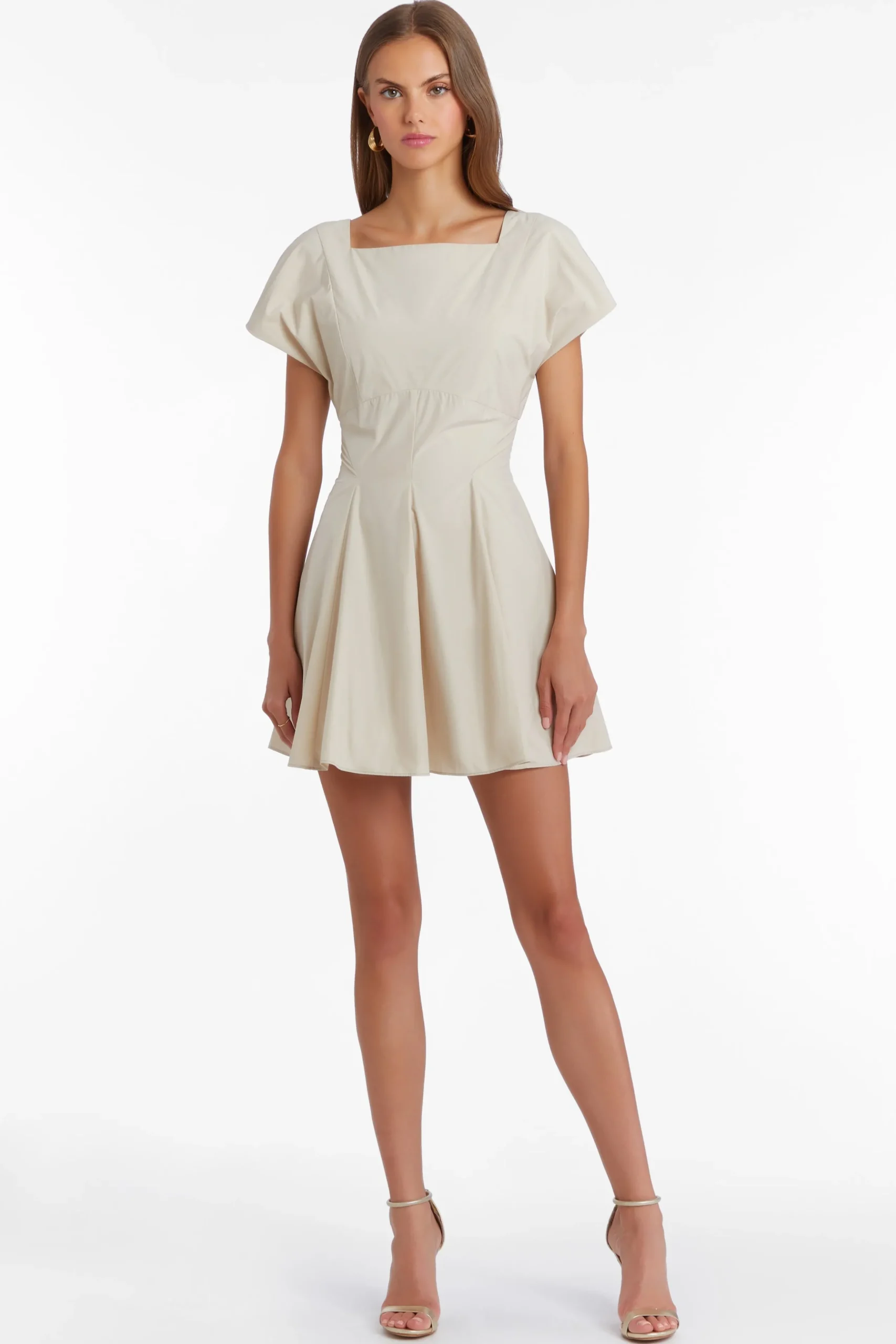 Sale Amanda Uprichard Harper Dress Bone