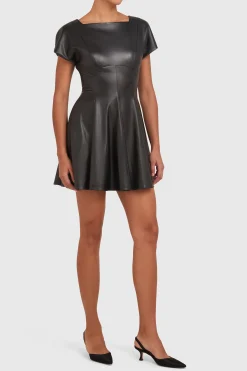 Online Amanda Uprichard Harper Dress Black