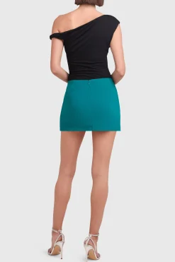 Discount Amanda Uprichard Helsa Skort Jewel