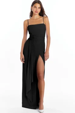 Clearance Amanda Uprichard Isabel Maxi Black