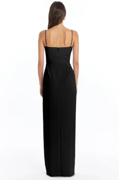 Clearance Amanda Uprichard Isabel Maxi Black