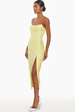 Clearance Amanda Uprichard Ivy Dress Yellow