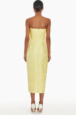 Clearance Amanda Uprichard Ivy Dress Yellow