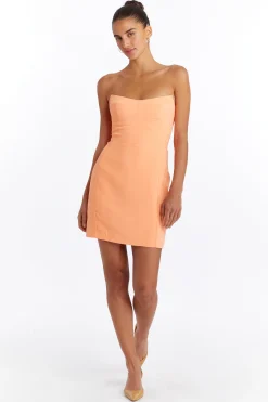 Hot Amanda Uprichard Ivy Mini Dress Guava