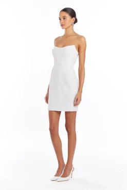 Sale Amanda Uprichard Ivy Mini Dress Ivory