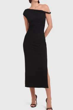 Discount Amanda Uprichard Jennan Dress Black