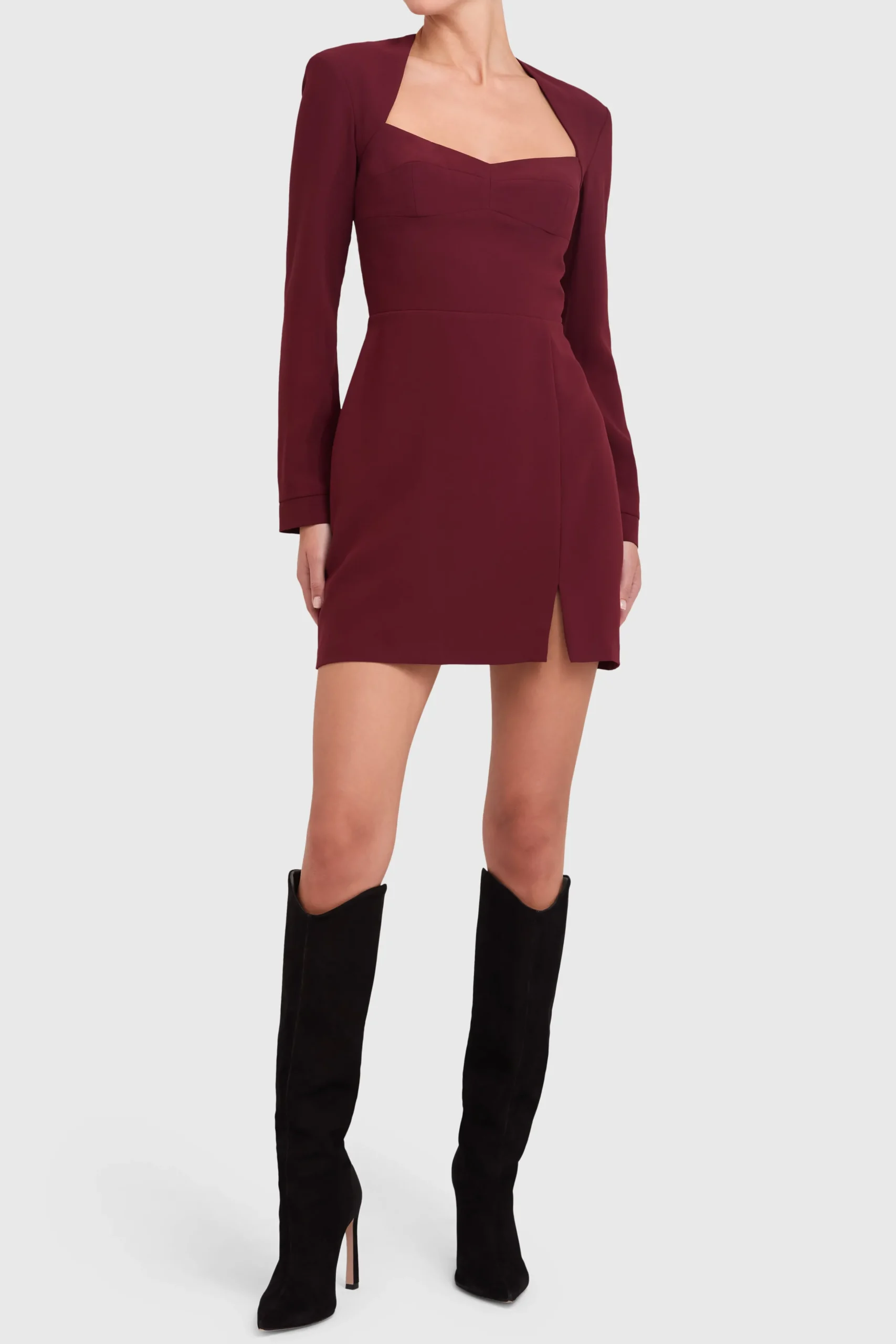 Amanda Uprichard Katana Dress Russet