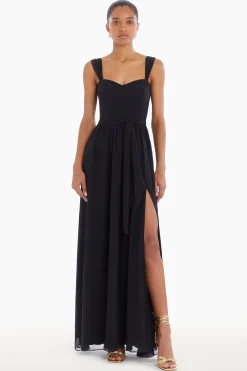 Discount Amanda Uprichard Kendra Maxi Black