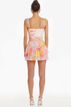 Sale Amanda Uprichard Kendra Skort Romper in Vivian