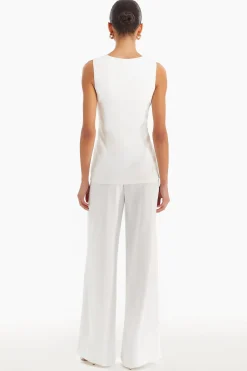 Amanda Uprichard Kya Jumpsuit Ivory