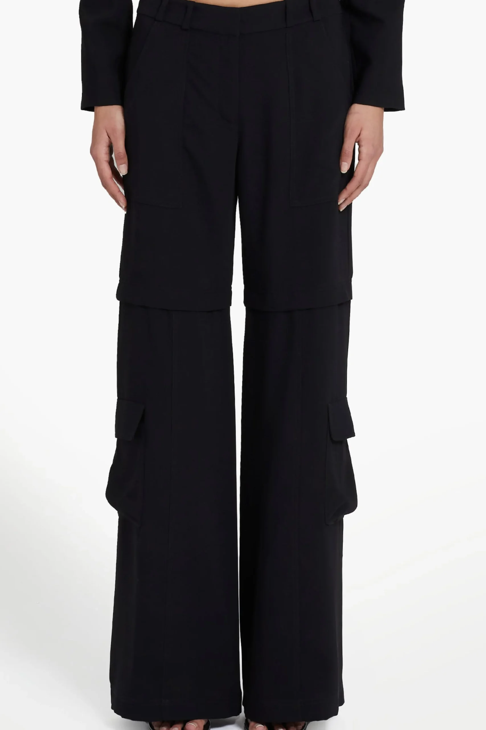 Clearance Amanda Uprichard Lucas Pants Black