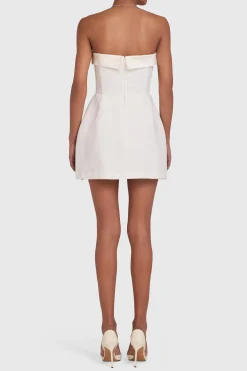 Best Amanda Uprichard Lucienne Skort Romper Ivory