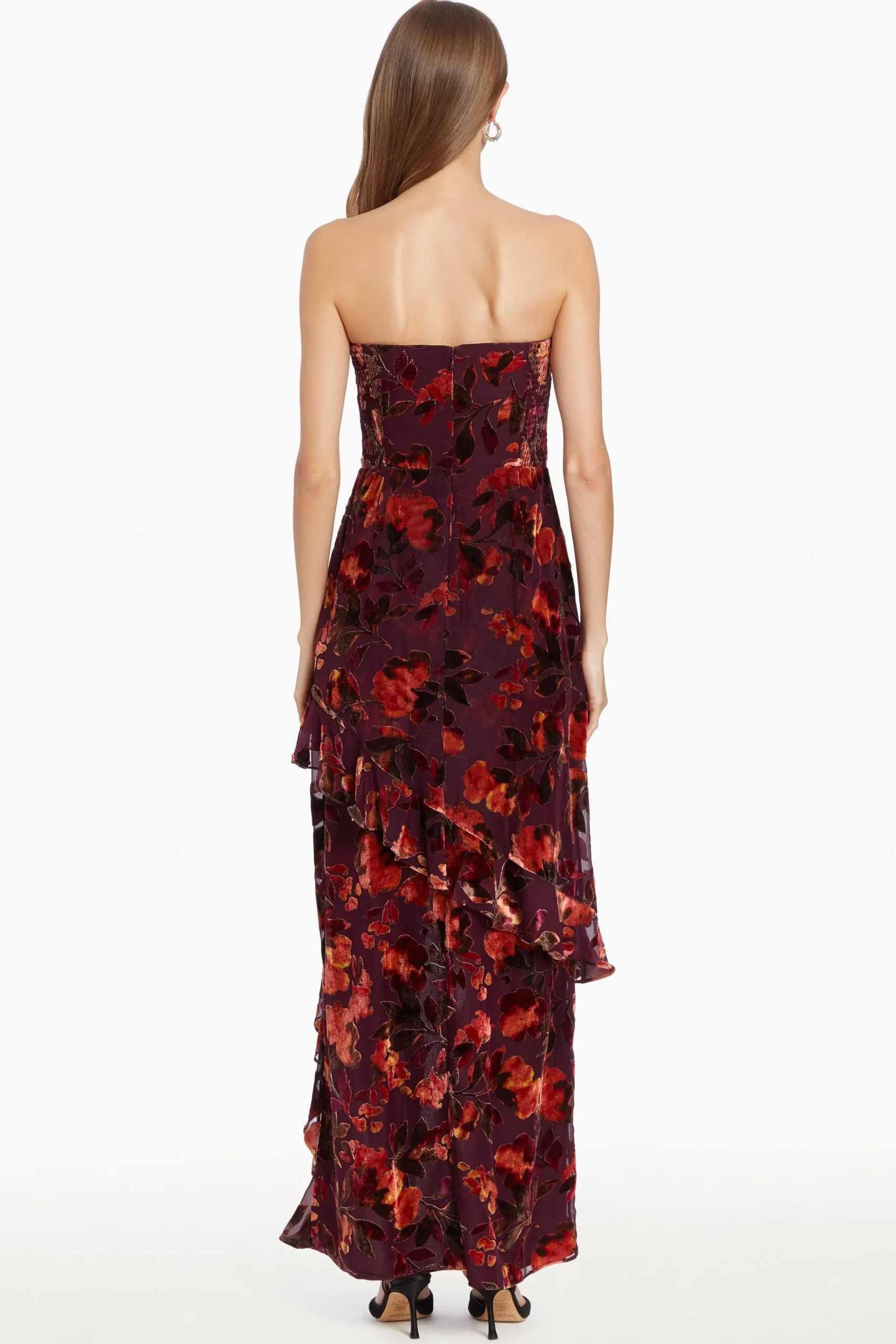 Sale Amanda Uprichard Magnolia Maxi SorrelBurnout