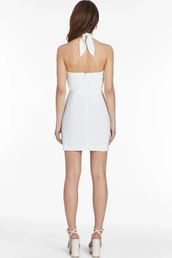 Sale Amanda Uprichard Mezcal Dress Ivory