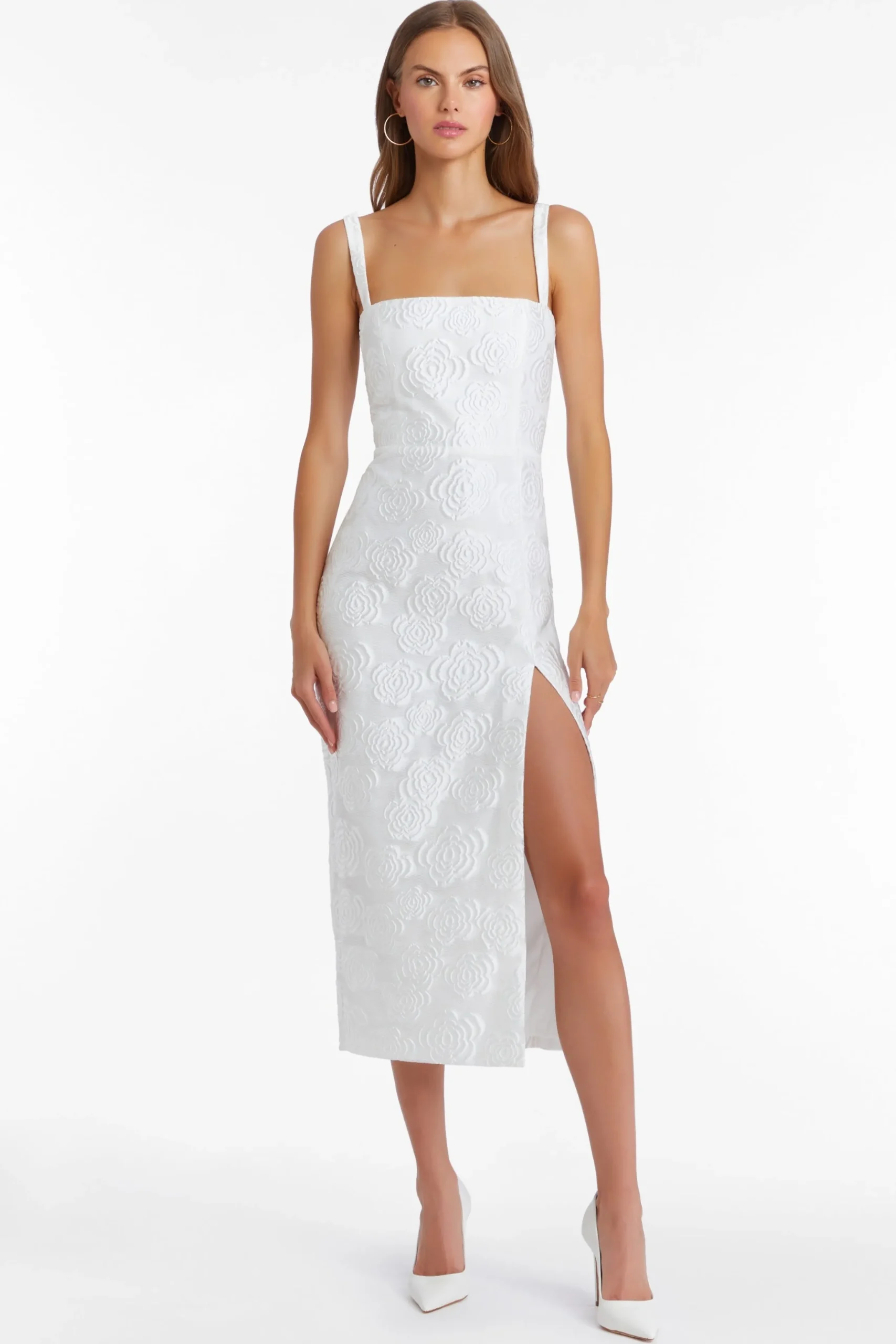 Clearance Amanda Uprichard Monica Dress White