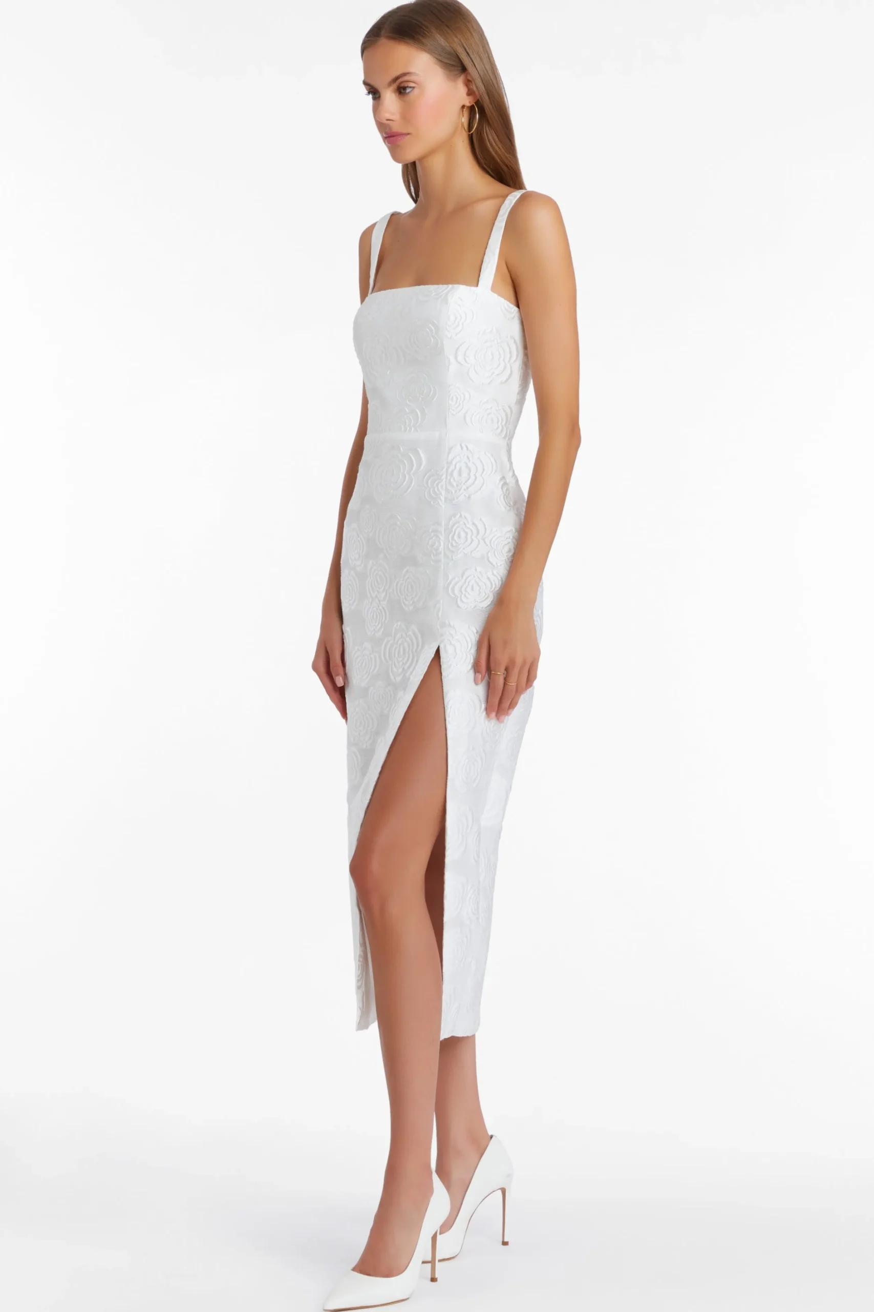 Clearance Amanda Uprichard Monica Dress White