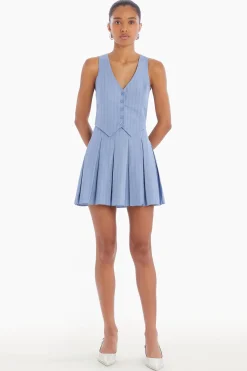 Sale Amanda Uprichard Niall Skort Romper Blue