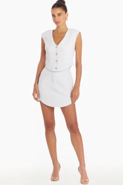 Outlet Amanda Uprichard Perrin Top Ivory