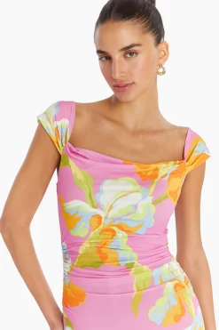 New Amanda Uprichard Rebecca Dress in Calypso