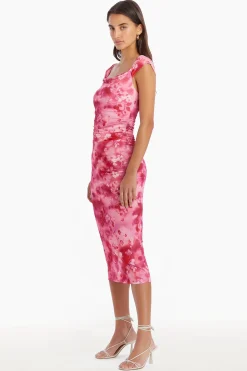 Discount Amanda Uprichard Rebecca Dress in Roya