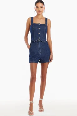 Hot Amanda Uprichard Royston Romper HeritageWash